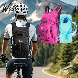 WOLT | Cycling Hydration Backpack, Waterproof Hiking Travel Bag, 100% Waterproof Dry Bag for Swimming, Kayaking, Boating,Camping, Fishing  and Skiing