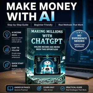 Earn Money with Ai: Beginner-Friendly Chatgpt Step-By-Step Guide (no Experience Required), Learn Ai Basics Easily, Perfect for New Users