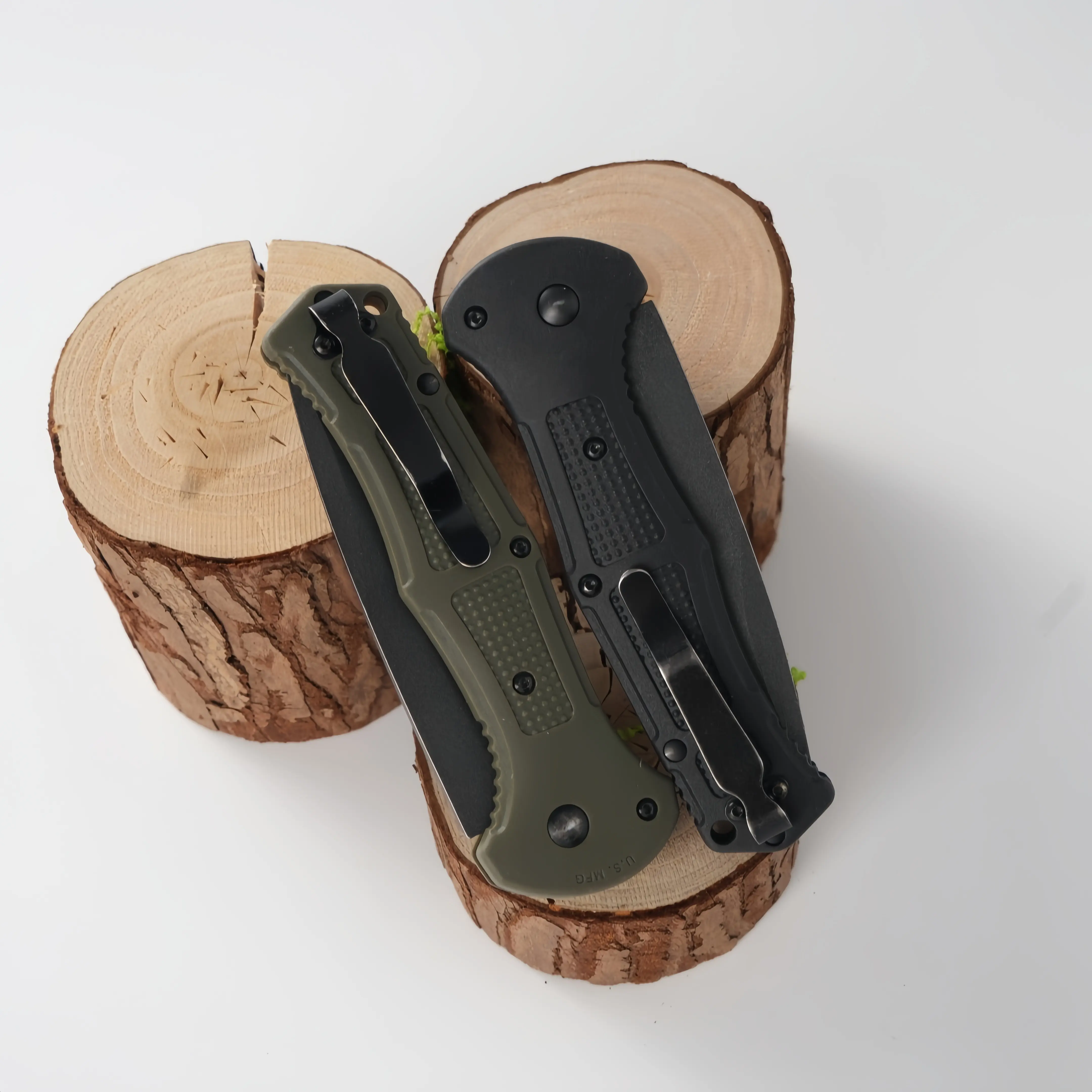 9070 EDC Folding Knife – Black Blade, Compact & Travel-Friendly for Camping, Hiking & Outdoor Use | Perfect Gift for Men & Women