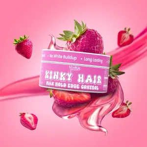 Khalida MAX Hold Edge Control Gel, Travel-Size Haircare Styling Product