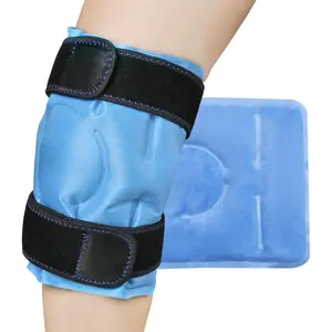 Ice Pack for Knee Pain Relief, Reusable Gel Ice Wrap for Leg Injuries, Swelling, Knee Replacement Surgery, Cold Compress Therapy for Arthritis, Meniscus Tear and ACL Blue