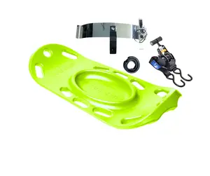 Fluorescent Green Sled Bundle(Mount and 2 Ratchet Straps)