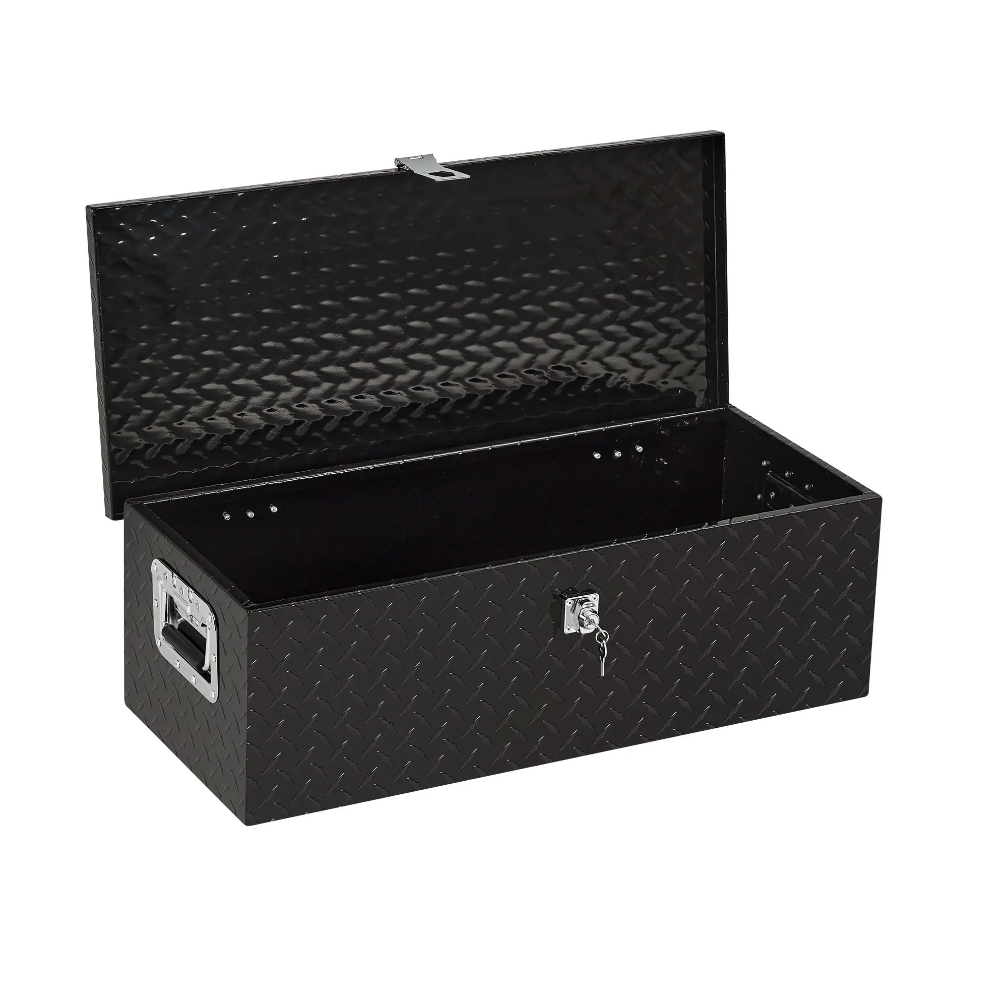 【Christmas Deal】GARVEE Aluminum Truck and Jobsite Tool Boxes, Heavy-Duty, Weatherproof, Industrial Grade Storage Organizers with Lockable Under Seat Compartments and Side Handles, Multiple Sizes and Colors Available