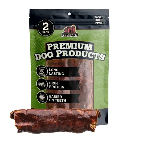 Glazed Beef Cheek Rolls - Bully Flavor, Natural, Long Lasting Dog Chew