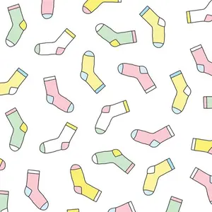 HelloKitty Socks Set - 2 for $6 - Assorted Colors, Comfortable Fit, Ideal for Everyday Wear, Fun Accessories for Outfits - Style