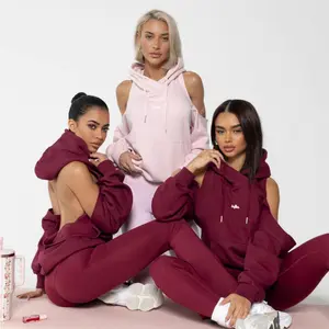 Lightweight Backless Gym Hoodie Women – Breathable Cotton Open Back Hoodie (Aqilla Flex)