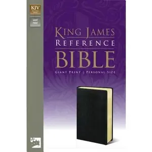 USED-KJV, Reference Bible, Giant Print, Personal Size, Imitation Leather, Black, Red Letter Edition by Zondervan (Unknown)
