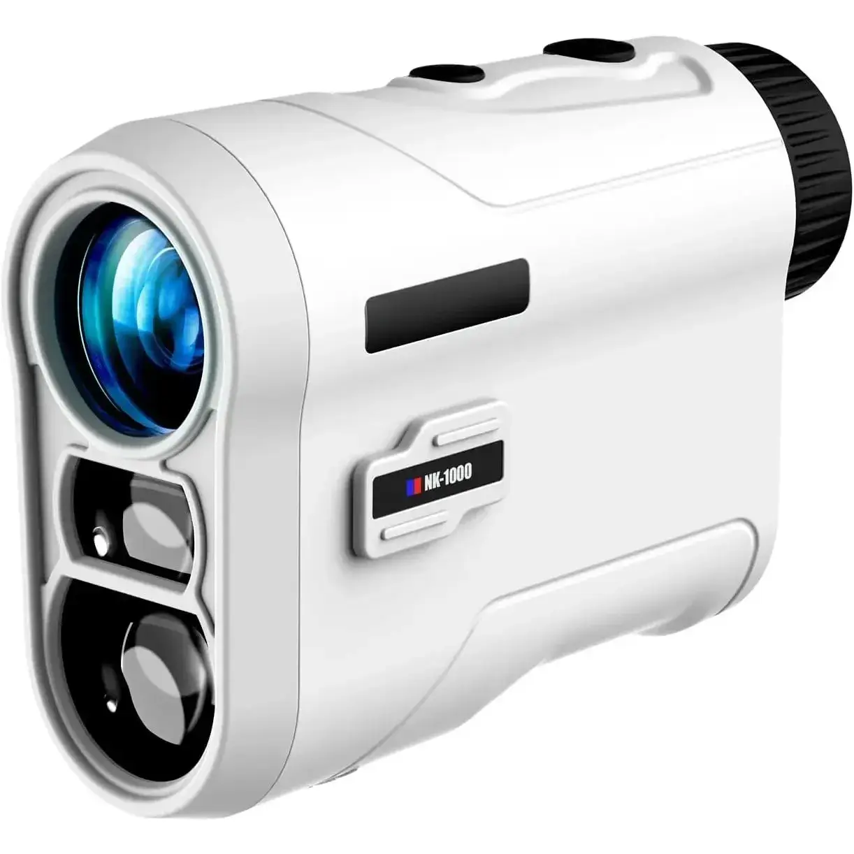 Golf Laser Rangefinder - Compact, Lightweight Body, Portable Carry, ±1 Yd Acc., Slope Compensation, External Slope Switch, Flagpole Lock Vibration Function, Rechargeable Battery, Multilayer Coated Lens, 600/1000YDS Range, Tournament Legal