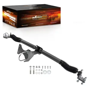 Dual Steering Stabilizer compatible for Ford F-250 F350 Super Duty 05-24 4WD 2"-8" Lift