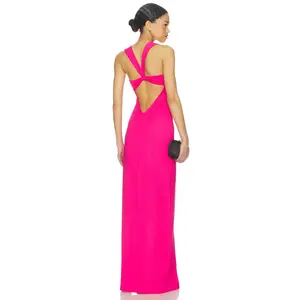 NBD Gwen Maxi Dress in Hot Pink