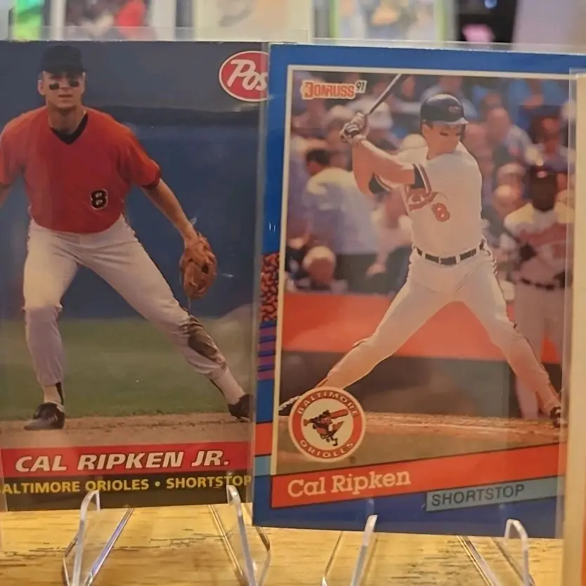 Topps Trading Card - Cal Ripken Jr. Baltimore Orioles 1991 Donruss Collectible Baseball Card Set of 6 Officially Released Fleer & Topps Cards