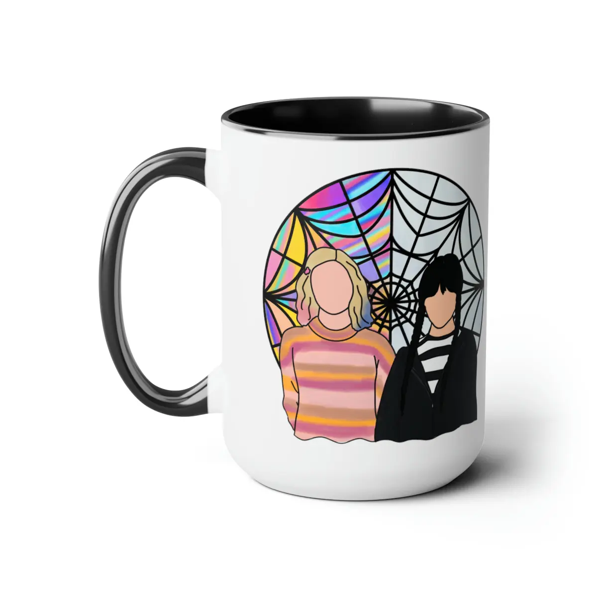 Wednesday and Enid BFFs Ceramic Coffee Mug, 15oz Washable