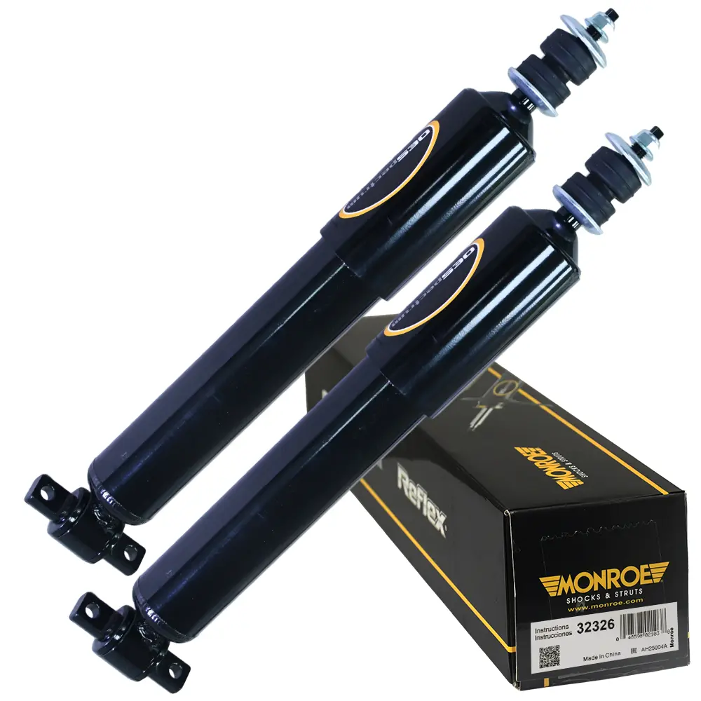 Pair Front Shock Absorbers for 1999-2006 GMC Sierra 1500, Front Suspension Parts Replacement, Shock Absorber Assembly, Durable Suspension System Components for DIY Work