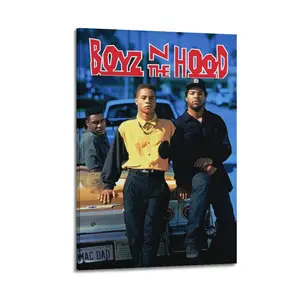 Boyz N The Hood Poster for Bedroom Aesthetic Canvas Wall Art Living Room Posters Painting Picture Print Modern Family Decor Artist Bathroom Poster