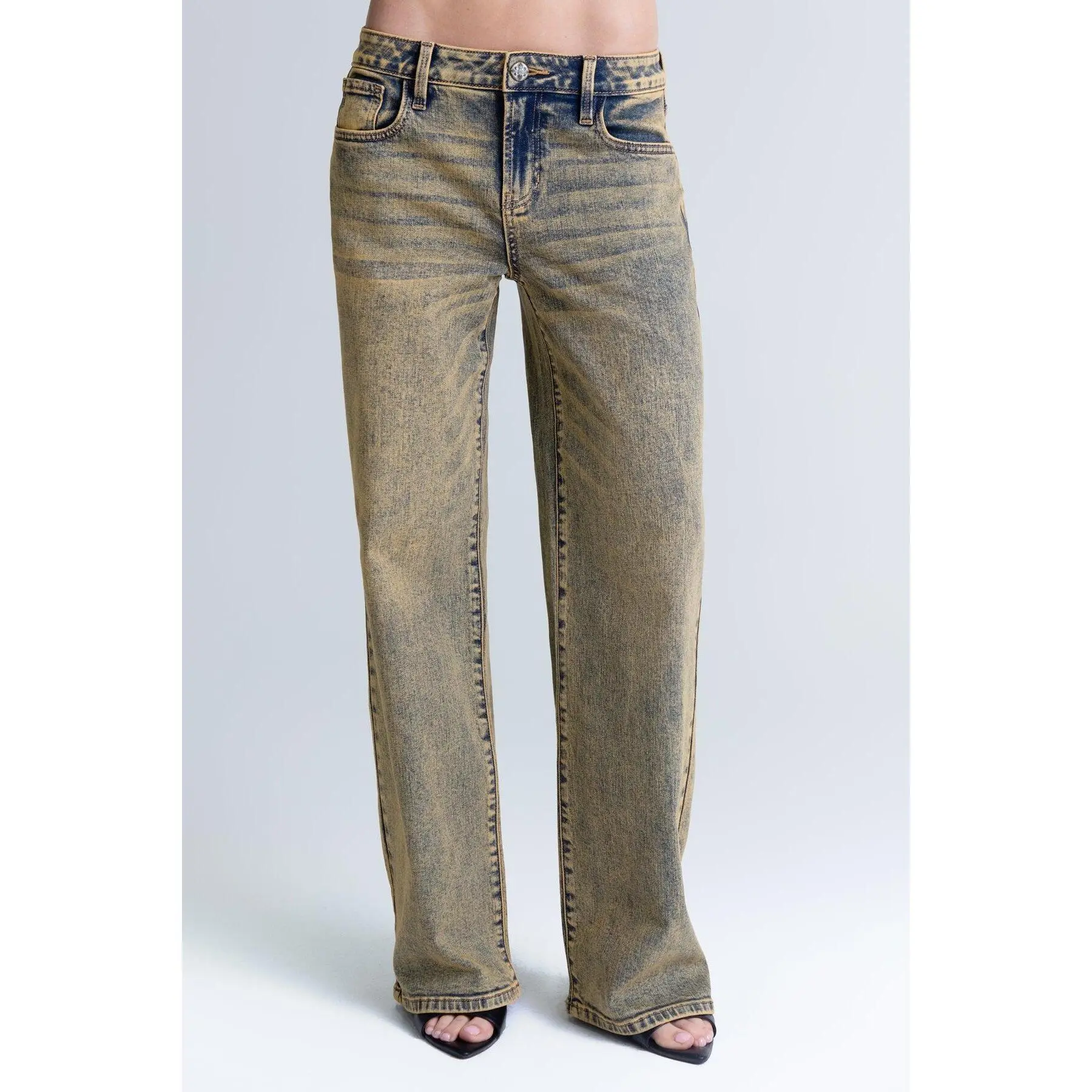 Tropez Baggy Wide Leg Jeans