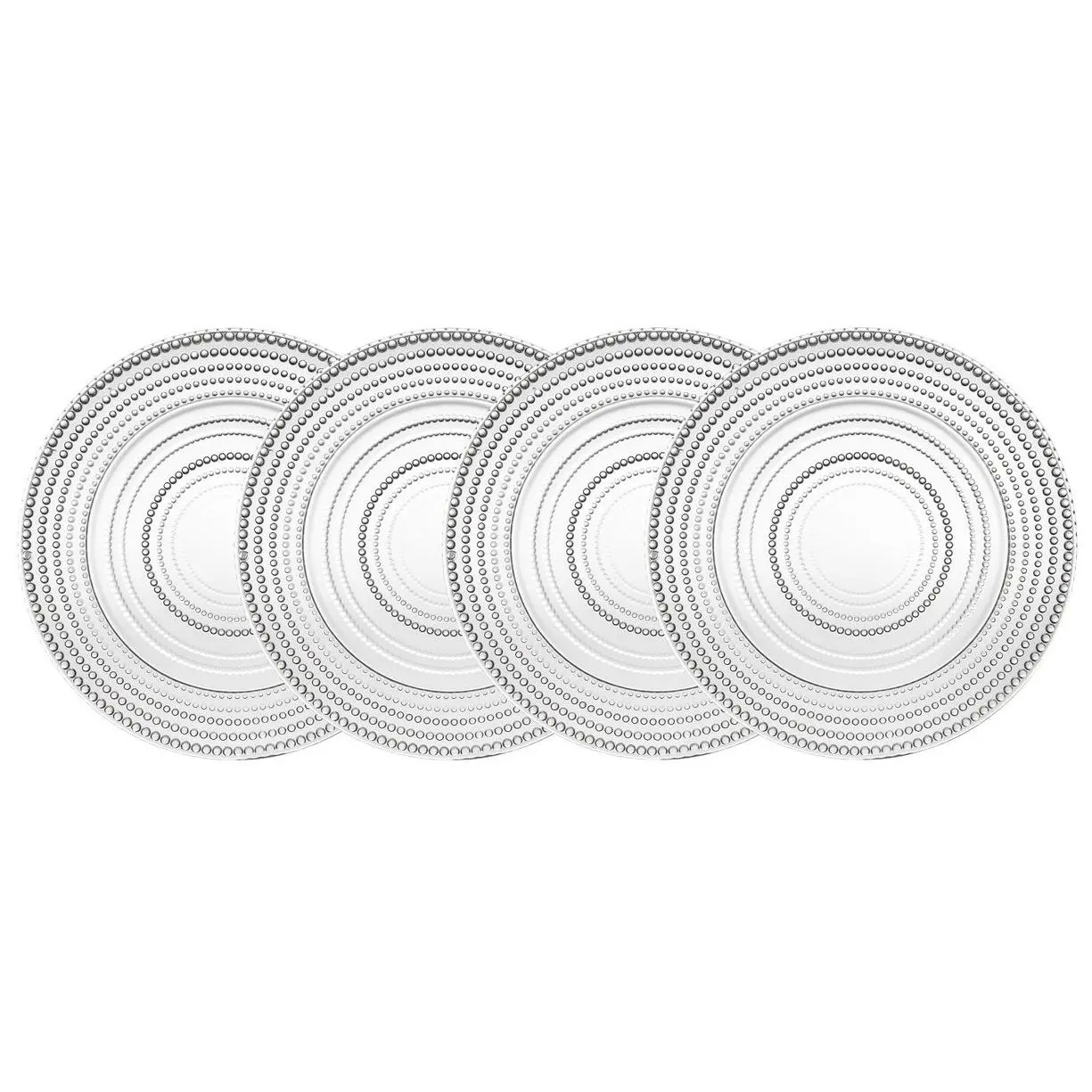 Godinger Set of 4 Lumina Salad Plates