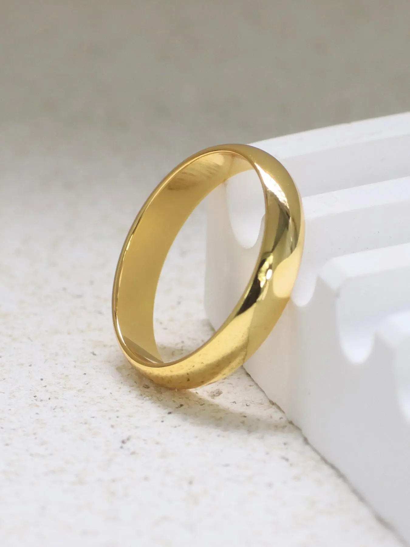 1 Piece Elegant Plain Ring, Fashion Accessories For Women, Casual Jewelry For Party, Daily Clothing Decor
