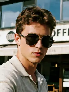 Vintage Fashion Trendy Unisex Sunglasses, Durable Metal Frame, Ultra-Light Decorative Lenses, Perfect for Work and Daily Use