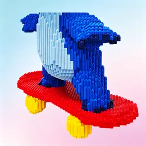 Mingor Toy 3D Micro Blocks Anime Figure (SS)