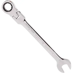 Flexible Ratchet Wrench Set 12pcs 8 to 19mm Spanner Gear Ring Ratcheting Combination Flexi Wrench Kit Metric Flex Head