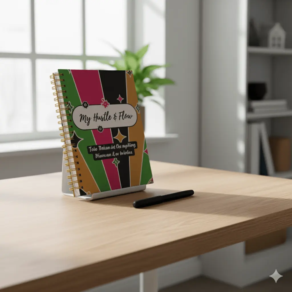 Busy Mom Planner | Undated Weekly, Monthly Schedule Planner & Budget Planner – My Hustle & Flow Planner