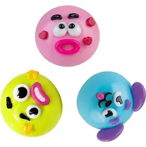Smushers Dog Face Swap Squishy Toy, Soft Moldable Slow Rising Sensory Fidget with Interchangeable Faces, Tactile Play Stress & Anxiety Relief Squeeze Toy for Kids Adults