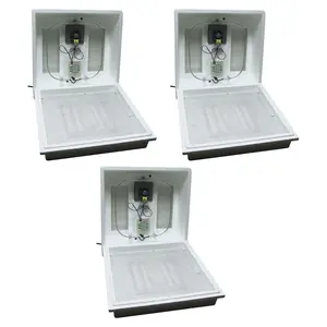 Farm Innovators 40W Digital Circulated Air Incubator for Up to 4 Eggs (3 Pack)