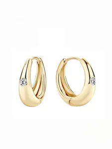 A pair of morganite silver ear hoop earrings, stylish and simple. Ideal for giving as a gift to your boyfriend, girlfriend, birthday, Mother's Day, Valentine's Day. Made of S925 silver jewelry, suitable for daily wear, parties, dates, and vacations.