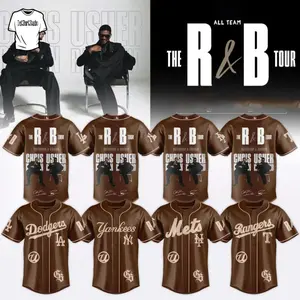 ALL TEAM x R&B the R&B Tour 2026 Edition baseball Jersey V2 gift for fans