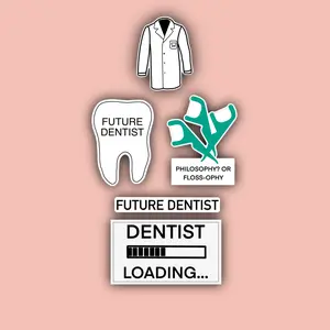 Future Dentist Sticker Pack - Waterproof Stickers - Dental School - Dentist