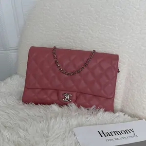 Pre-owned CHANEL Business Affinity Flap Pink 2013 2014 18321715 16