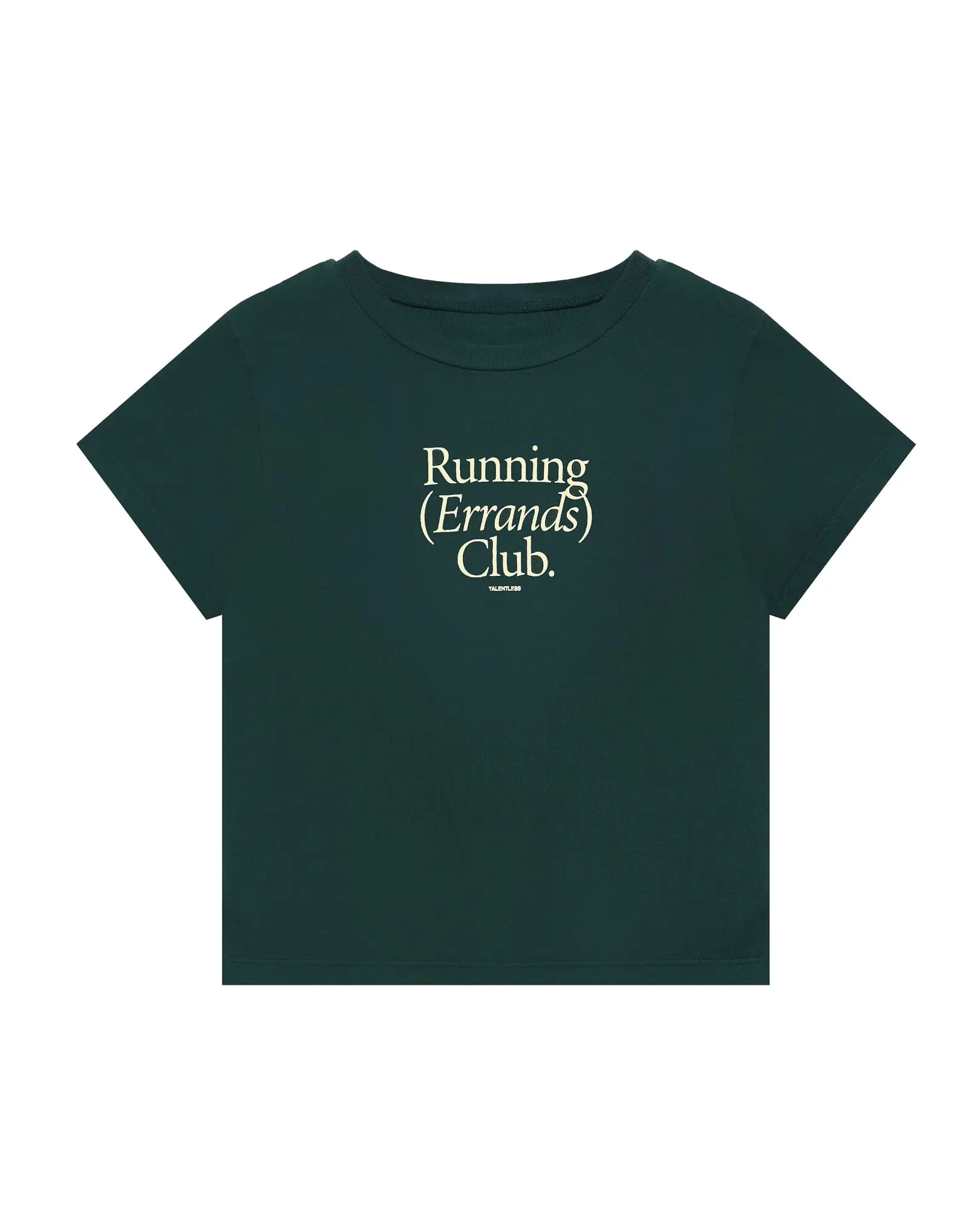 WOMENS RUNNING CLUB BABY TEE