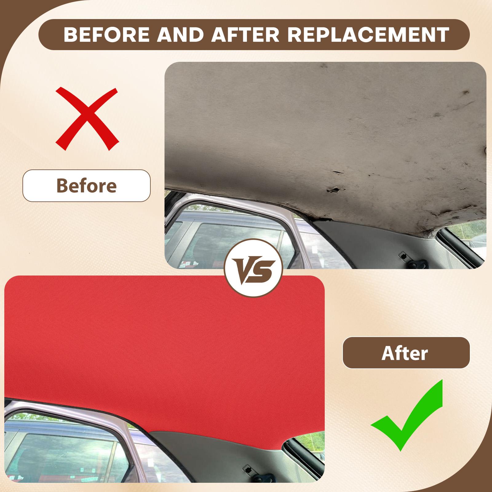 Multi-color Auto Headliner Fabric Auto Roof Repair Upholstery Material – SYNTHETIC LEATHER FABRIC 60" Flat Knit, 1/8" (3mm) with Foam Backed, Sold by the Yard, for Car Roof Liner Repair & Automotive Upholstery ceiling Suede Backing Multi-color Auto Headliner Fabric Auto Roof Repair Upholstery Material – SYNTHETIC LEATHER FABRIC 60" Flat Knit, 1/8" (3mm) with Foam Backed, Sold by the Yard, for Car Roof Liner Repair & Automotive Upholstery ceiling Suede Backing