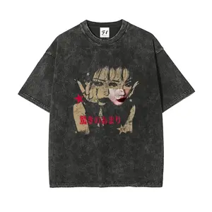 Y2K JAPAN RETRO VINTAGE T-SHIRT STREET WEAR STYLISH COTTON TEE UNISEX FASHION