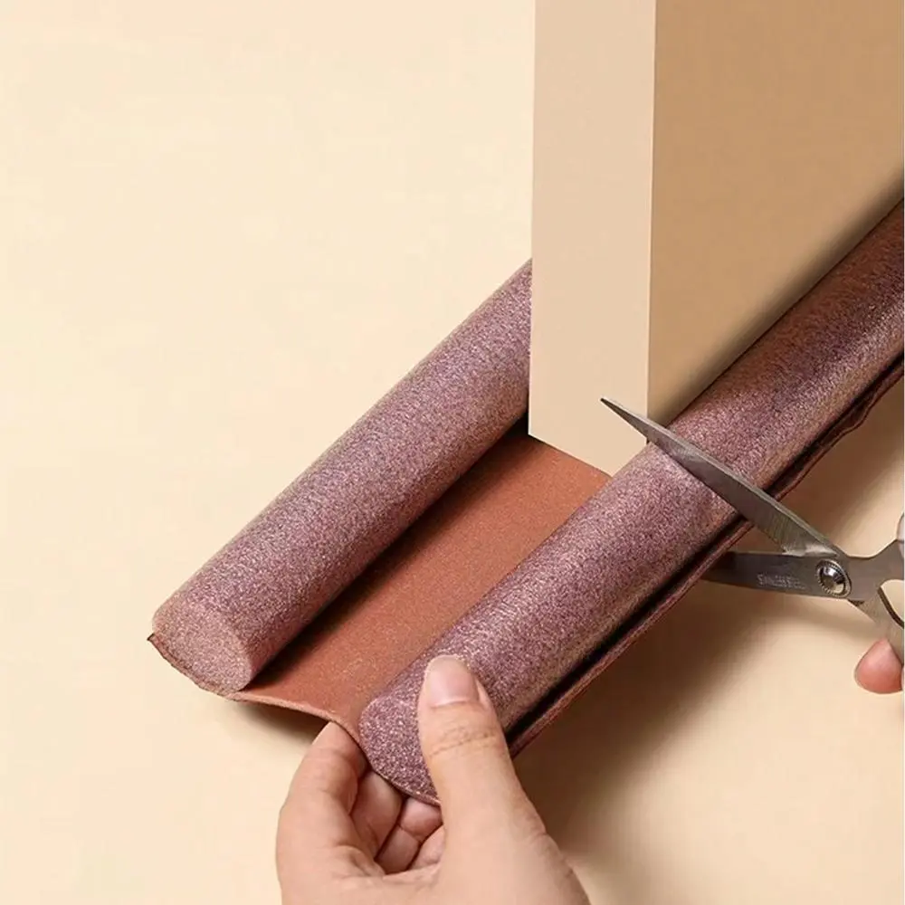 Universal Door Bottom Sealing Strip, Self Adhesive Door Draft Stopper, Sound Insulation Door Bottom Sealing Strip, Door Hardware, Garage Door Seal Bottom
