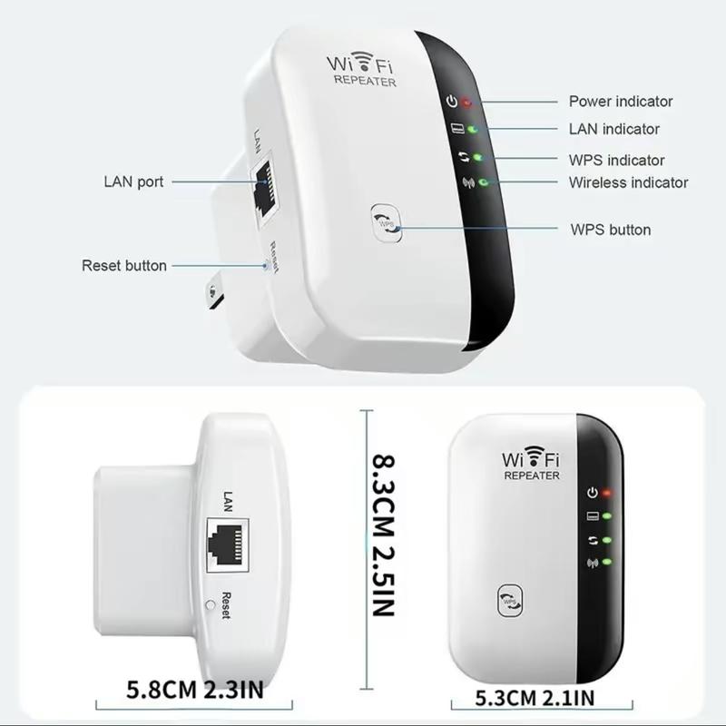Wifi extenders signal booster, wireless network signal extender 300MBPS WIFI BOOSTER