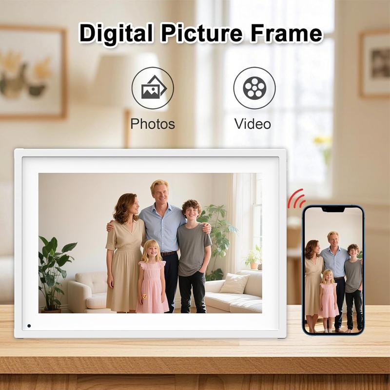 10.1 inch Digital Calendar & Chore Chart, Smart Touchscreen Display for Family Schedules, Hearth Display Family Planner, Digital Photo Frame, Great for Organizing Your 2025 Calendar