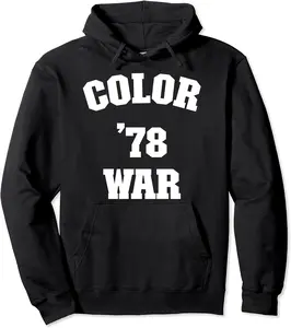 Color War '78 Cool Pop Culture Pullover Hoodie - Elizabethtej Shop 93B0BRTBX4WM
