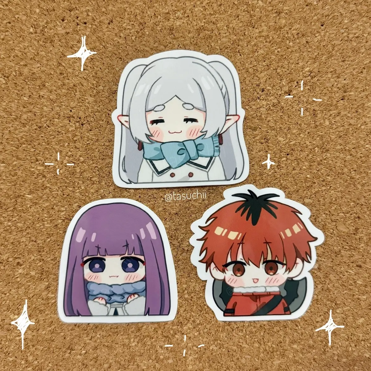 Traveling Mages Anime Vinyl Stickers