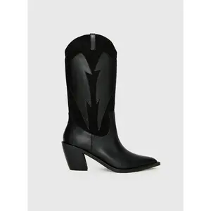 Takes You Far Cowboy Boot Black Takes You Far Cowboy Boot Black