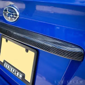 2015-21 WRX/STi Carbon Fiber Trunk Trim Cover
