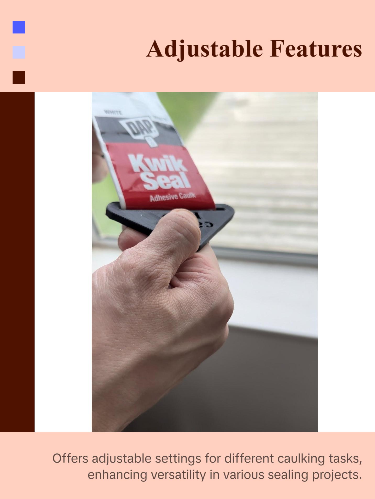 Caulking tube squeezer Caulk Pro