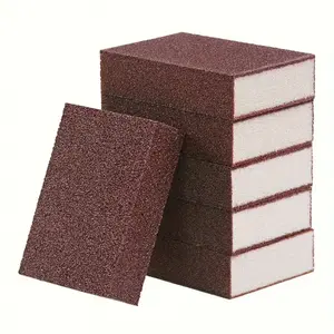 Carborundum Emery Sanding Sponges - Heavy-Duty Rust Eraser, Durable Abrasive Scrub Sponges, Home Pot & Dish Cleaning Tools, Surface Polishing Kitchen Gadgets