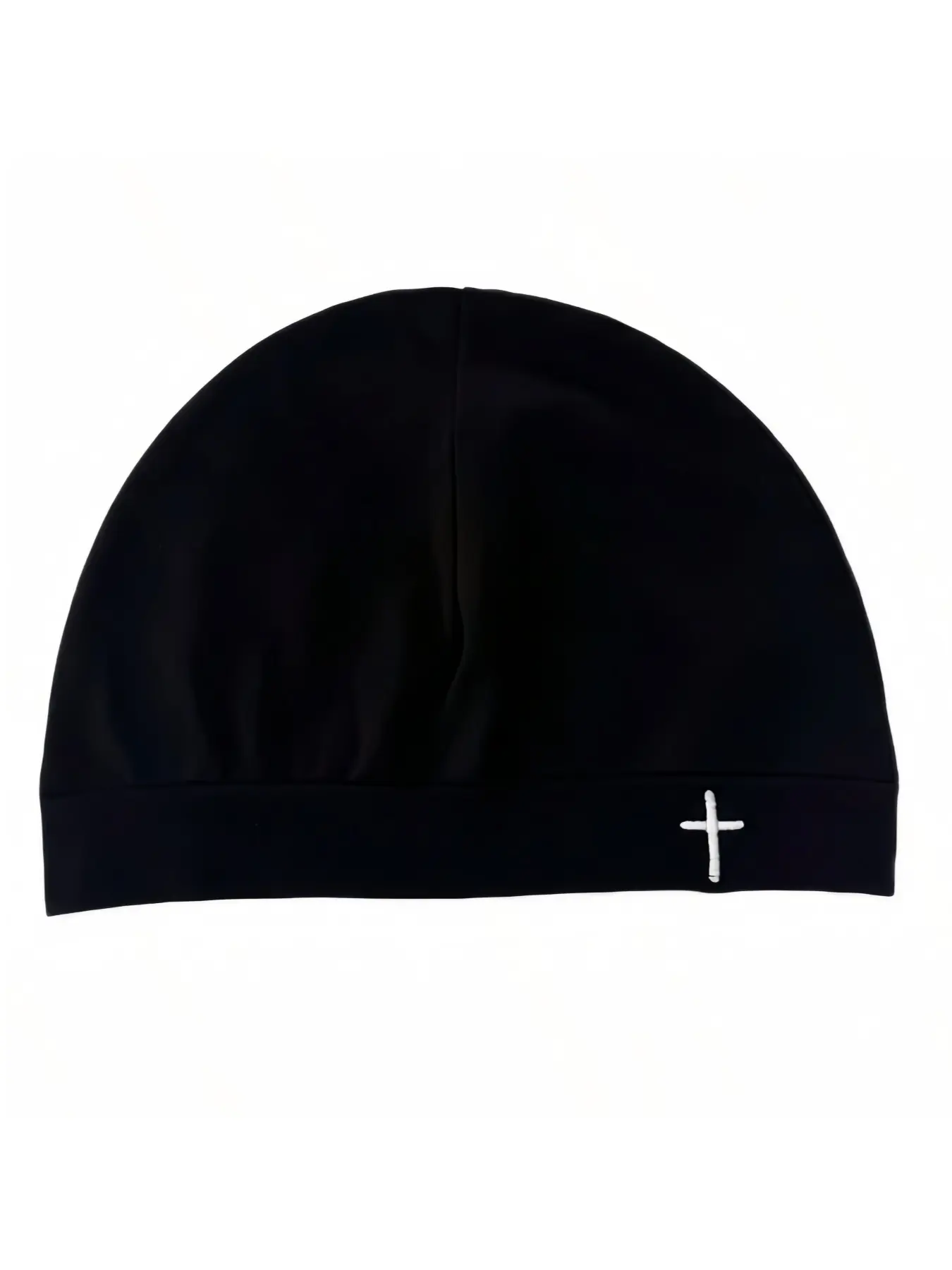Y2K Embroidered Cross Baker Boy Hat, Unisex Sporty Outdoor Running Cap, Breathable Elastic Material, Fashion Casual Style, Fitted Style, Adjustable Cap, Adjustable Stylish Hat, Athletic Hats