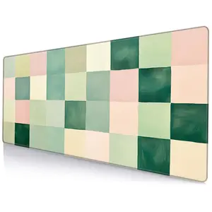 Checkerboard Pattern Mouse Pad, 1 Count Rectangle Gaming Mouse Pad, Anti-slip Mouse Pad, Office Desk Keyboard Mouse Mat for Home Office Game Room, Desk Accessories