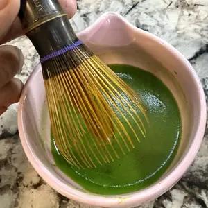 Umacha Co. "Shin" Premium Matcha Whisk Chasen - Handmade Bamboo Matcha Whisk for Matcha Tea Set, Authentic Japanese Ceremonial Tea Tools for Perfect Foam Frother