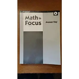USED-Math in Focus Calvert Answer Key Grade 4 by Houghton Mifflin Harcourt (Paperback)