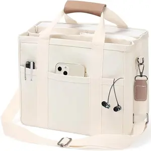 Fashion Multi-Functional Maternity Shoulder Crossbody Bag, Multifunctional Diaper Bag, Handheld Canvas Messenger Bag, Stylish and Practical for Moms