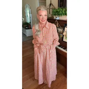 Your Favorite Gingham Maxi Dress