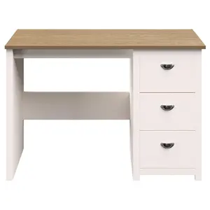 Lavish Home Computer Traditional Desk 3-DrawerFile Cabinet